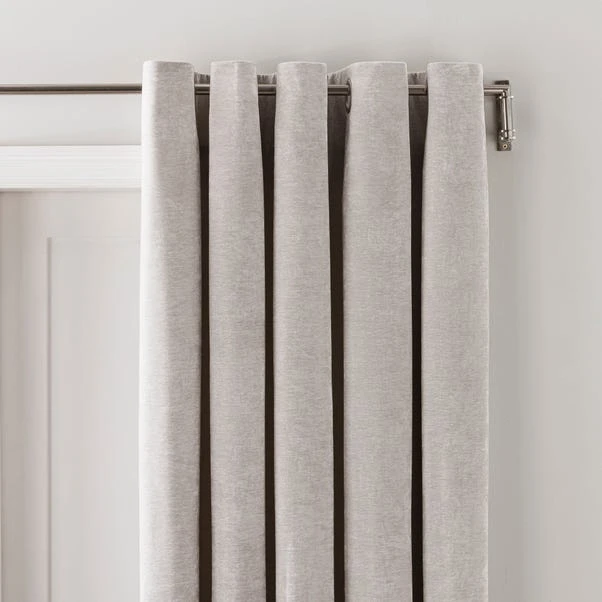 Vintage Chenille Thermal Eyelet Door Curtain 1 Vintage Chenille Thermal Eyelet Door Curtain