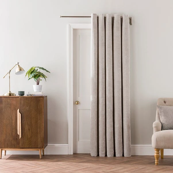 Vintage Chenille Thermal Eyelet Door Curtain 2 Vintage Chenille Thermal Eyelet Door Curtain - Image 2