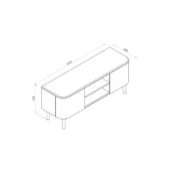 Oslo TV Stand For TVs Up To 60" -ELEND SHOP 30915105 alt09