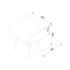 Auckland Side Table -ELEND SHOP 30915143 alt09