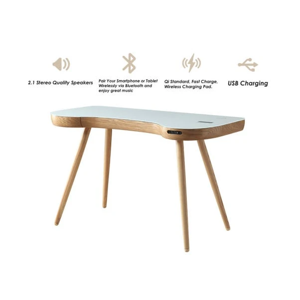 San Francisco Curved Smart Desk 3 San Francisco Curved Smart Desk - Image 3