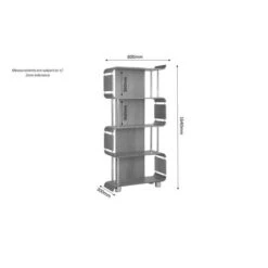 Helsinki Tall Bookshelf -ELEND SHOP 30915157 alt09
