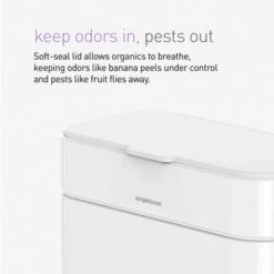 Simplehuman Simple Human White Compost Caddy -ELEND SHOP 30915798 alt05