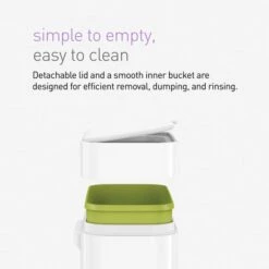 Simplehuman Simple Human White Compost Caddy -ELEND SHOP 30915798 alt06