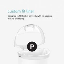 Simplehuman Simple Human 50 Litre Semi-Round Pedal Bin -ELEND SHOP 30915861 alt04