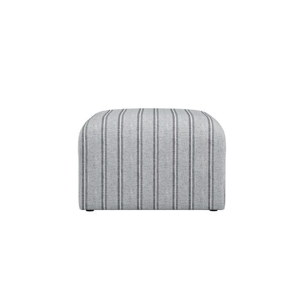 Ryder Thick Stripe Pouffe 3 Ryder Thick Stripe Pouffe - Image 3