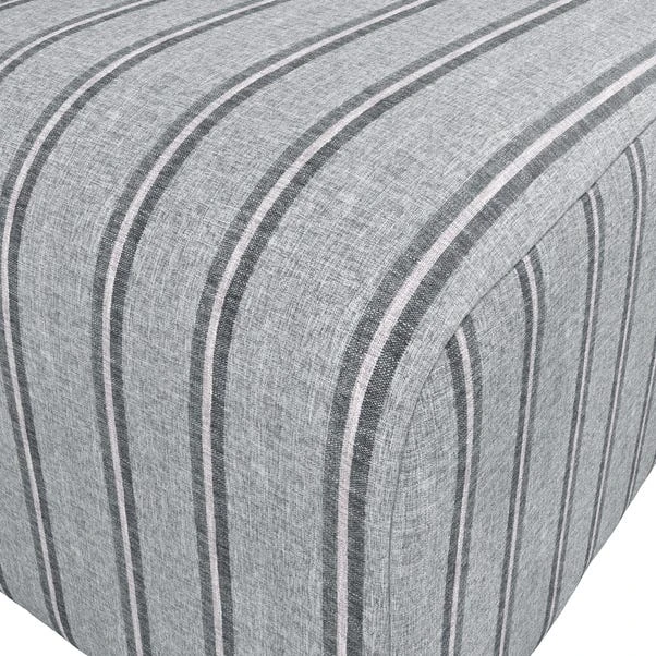 Ryder Thick Stripe Pouffe 4 Ryder Thick Stripe Pouffe - Image 4