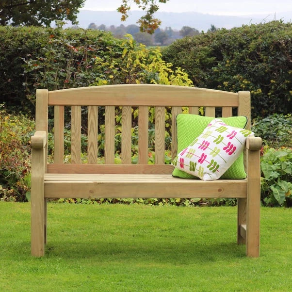 Emily 2 Seater Bench With Seat Pad 11 Emily 2 Seater Bench With Seat Pad - Image 11