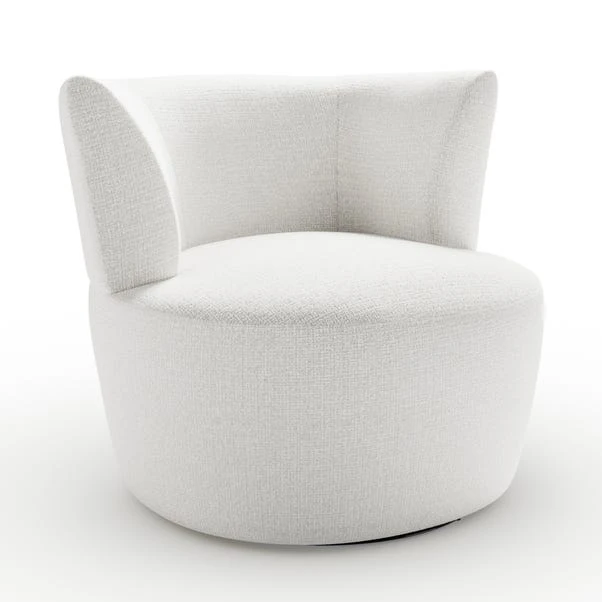 Robyn Chunky Soft Chenille Swivel Chair 14 Robyn Chunky Soft Chenille Swivel Chair - Image 14