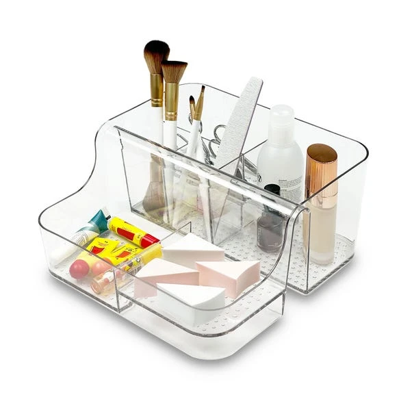 Addis Acrylic 6 Compartment Make Up Organiser 6 Addis Acrylic 6 Compartment Make Up Organiser - Image 6