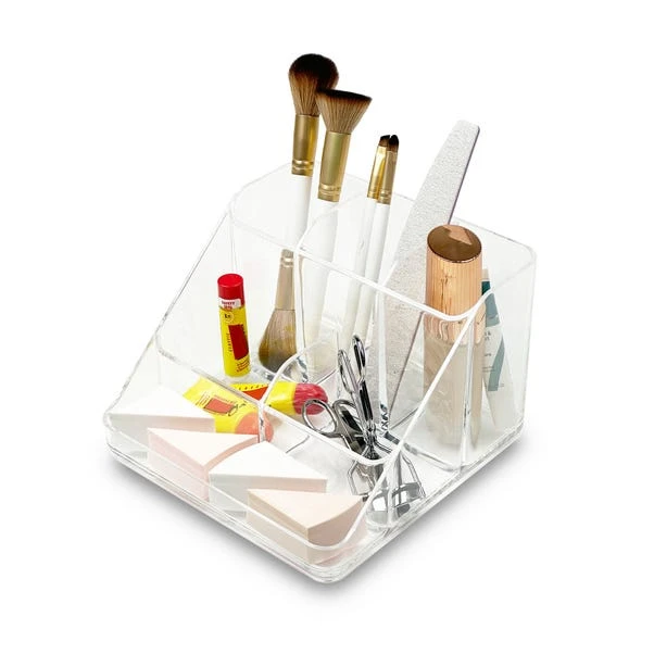 Addis Acrylic 6 Make Up Compartment Tray 5 Addis Acrylic 6 Make Up Compartment Tray - Image 5