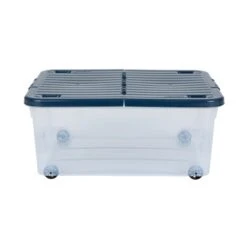 Wham Set Of 3 Storage Boxes With Wheels & Lid -ELEND SHOP 30920836 alt01