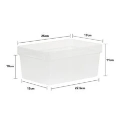 Wham Pack 5 Studio Stack Clear Boxes With Lids -ELEND SHOP 30920840 alt05