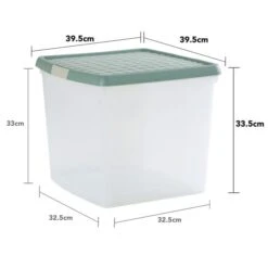 Wham Clip Pack Of 4 Square Storage Boxes With Lids -ELEND SHOP 30920895 alt05