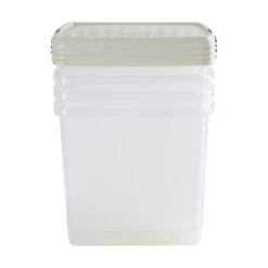 Wham Clip Pack Of 4 Square Storage Boxes With Lids -ELEND SHOP 30920896 alt03