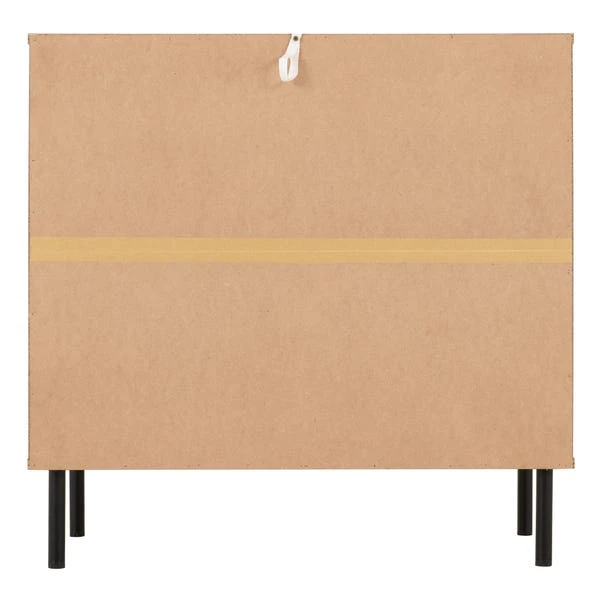 Barker 3 Drawer Chest, Oak Effect 6 Barker 3 Drawer Chest, Oak Effect - Image 6