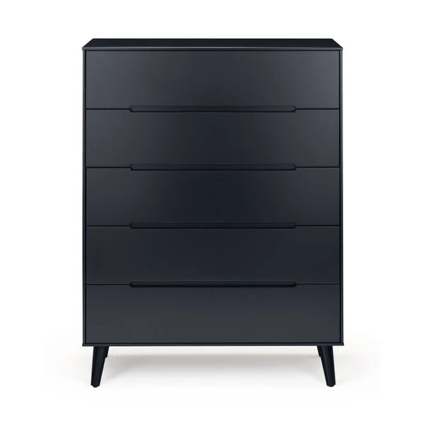 Cecil 5 Drawer Chest, Anthracite 3 Cecil 5 Drawer Chest, Anthracite - Image 3