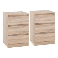 Walker Triple Wardrobe Bedroom Furniture Set -ELEND SHOP 30921340 alt06