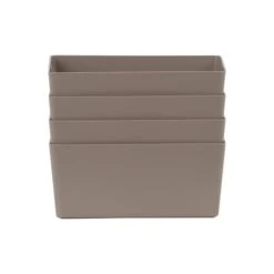 Wham Studio Set Of 4 Plastic Storage Basket 4.02 -ELEND SHOP 30921522