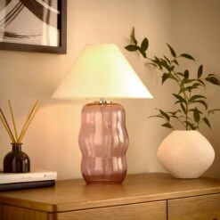 Phoebe Abstract Glass Table Lamp -ELEND SHOP 30921607 alt01