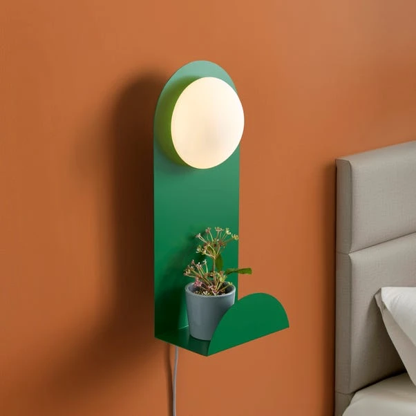 Elements Harton Shelved Wall Light 3 Elements Harton Shelved Wall Light - Image 3
