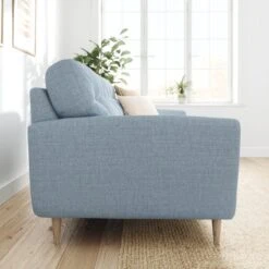 Sven Chunky Tonal Weave 3 Seater Sofa -ELEND SHOP 30922727 alt01