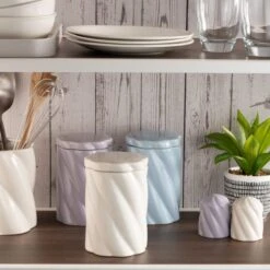 Twisted Kitchen Canister