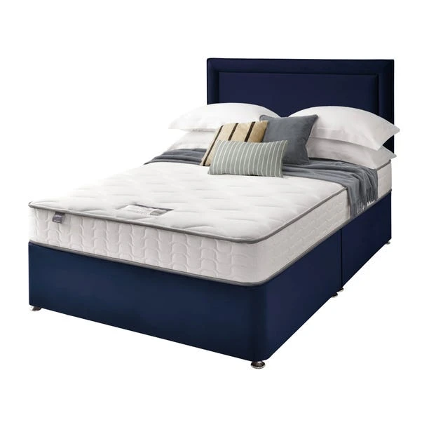 Silentnight Divan Bed With Malvern Velvet Headboard 20 Silentnight Divan Bed With Malvern Velvet Headboard - Image 20