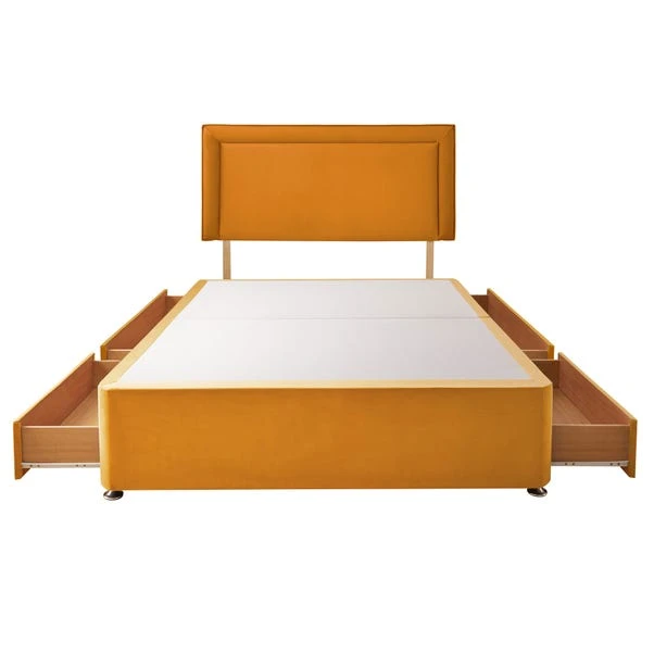 Silentnight Divan Bed With Malvern Velvet Headboard 17 Silentnight Divan Bed With Malvern Velvet Headboard - Image 17