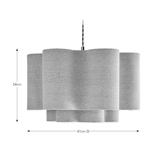 Sophie Robinson Wavy Two Tier Lamp Shade 18 Sophie Robinson Wavy Two Tier Lamp Shade - Image 18