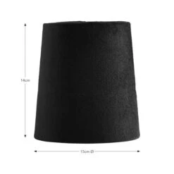 Clara Velvet Tapered Lamp Shade -ELEND SHOP 30923596 alt08