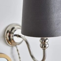 Clara Velvet Tapered Lamp Shade -ELEND SHOP 30923598 alt02