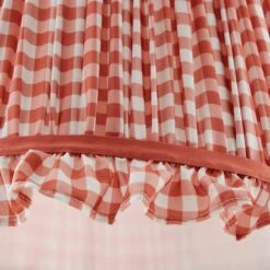 Carys Frilled Gingham Lamp Shade -ELEND SHOP 30923640 alt02