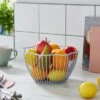 Wired Fruit Bowl Blue