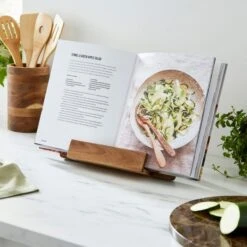 Cook Book Stand Acacia