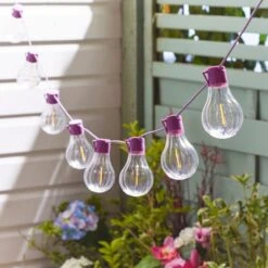 Festoon 10 LED Solar String Lights 15 Festoon 10 LED Solar String Lights -ELEND SHOP 30925206