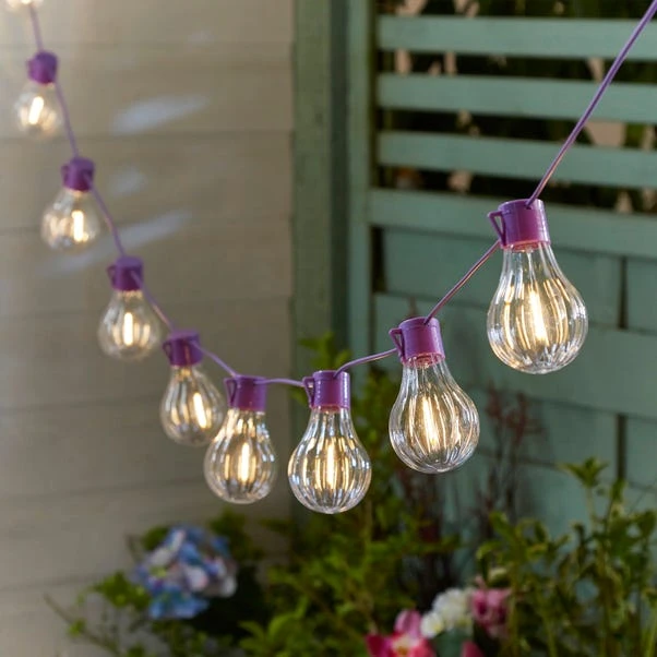 Festoon 10 LED Solar String Lights 8 Festoon 10 LED Solar String Lights - Image 8