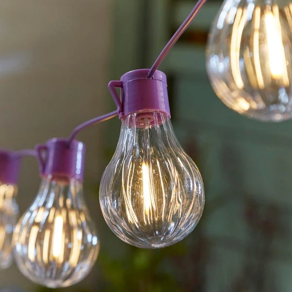 Festoon 10 LED Solar String Lights 9 Festoon 10 LED Solar String Lights - Image 9