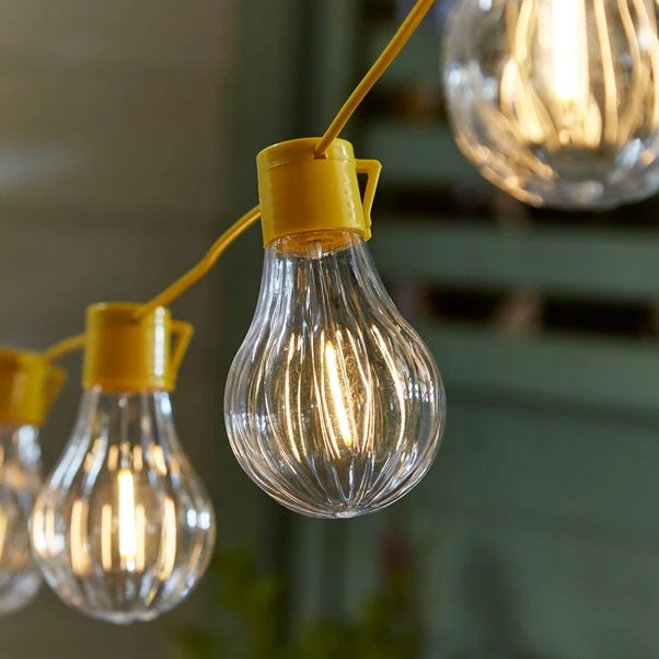 Festoon 10 LED Solar String Lights 6 Festoon 10 LED Solar String Lights - Image 6