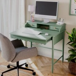 Remi Scalloped Small Step Up Desk -ELEND SHOP 30925282 alt04