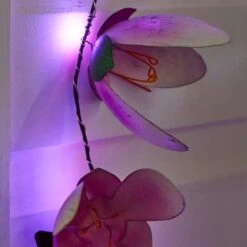 Mini Metal Flowers 25 LED Indoor Outdoor Solar String Lights -ELEND SHOP 30925553 alt02