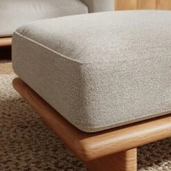 Nook Boucle Texture Footstool -ELEND SHOP 30925793 alt02