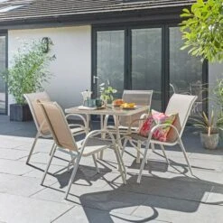 6 Piece Garden Dining Set -ELEND SHOP 30925833 alt01