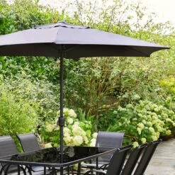 10 Piece Rectangular Garden Dining Set -ELEND SHOP 30925860 alt09