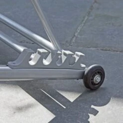 Grey Textilene Lounger With Wheels -ELEND SHOP 30926692 alt03