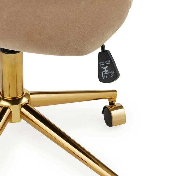 Kendall Velvet Office Chair 5 Kendall Velvet Office Chair - Image 5