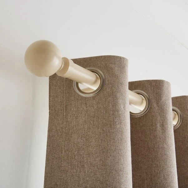 Ashton Fixed Metal Eyelet Curtain Pole 14 Ashton Fixed Metal Eyelet Curtain Pole - Image 14