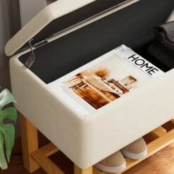 Upholstered Hallway Storage Bench 35 Upholstered Hallway Storage Bench -ELEND SHOP 30928235 alt03