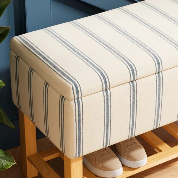 Upholstered Hallway Storage Bench 11 Upholstered Hallway Storage Bench - Image 11