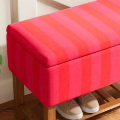 Upholstered Hallway Storage Bench 24 Upholstered Hallway Storage Bench -ELEND SHOP 30928238 alt04